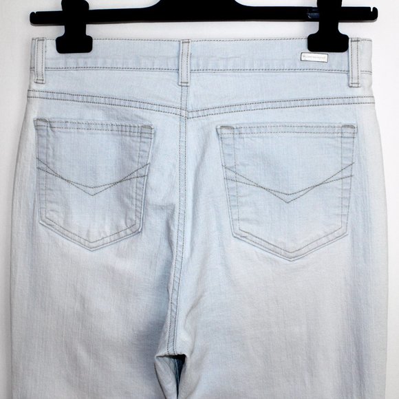 Vintage 90s Gloria Vanderbilt Bootcut Light Wash Jeans - Picture 8 of 16